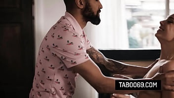 Blonde lesbian teen fucking with her ex girlfriend's stepdad