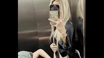 It all started in the elevator when she showed me her huge hairy brazilian cock and asked me to suck it how could i