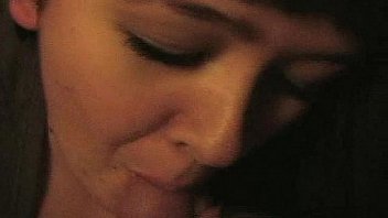 First blowjob video with amateur ex girlfriend