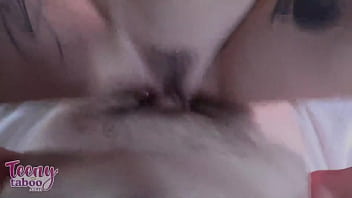 Brunette lydia black lets seth brogan cum on her cunt & butthole