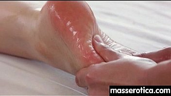 Sensual oil massage turns to hot lesbian action 17