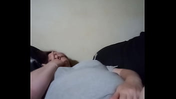 Cumshot on wife's pussy