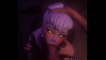 Evelynn 3d blowjob animation