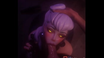 Evelynn 3d blowjob animation