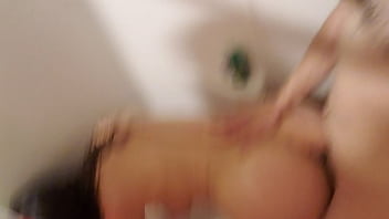 Slutty sister fucks me in shower