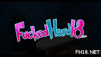 Hot eighteen year old brunette doxy