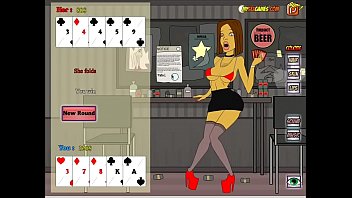 Strip poker slut