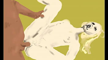 Sexy hentai girly gets pounded hard