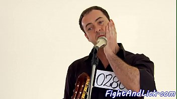 Lovely babes fighting before sixtynine pose