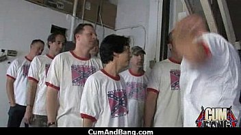 Interracial extreme group fuck 1