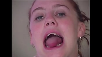 Alexsa 20 yr old redhead dirty feet & mouth clips pt 1