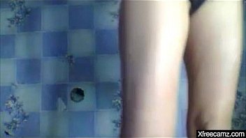 Teen teasing on webcam