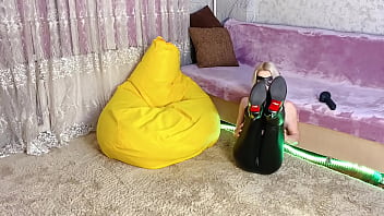 Mia's mimi leather fun with bbc