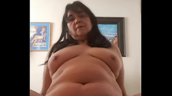 Hot wife fucks pillow