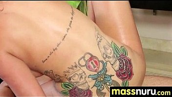 Slippery massage with happy end 27