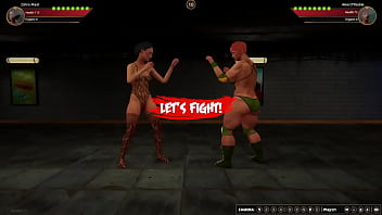Zahra vs aine nf3d female combat
