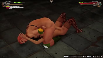 Zahra vs aine nf3d female combat