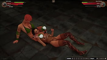 Zahra vs aine nf3d female combat