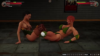 Zahra vs aine nf3d female combat