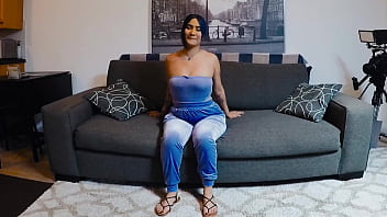 Big booty latina takes cock in her ass for the first time on camera