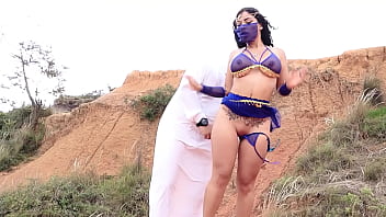 In the desert i meet a big ass exotic dancer and fuck her like a whore outdoors – aaroon mush & alejandra palacios
