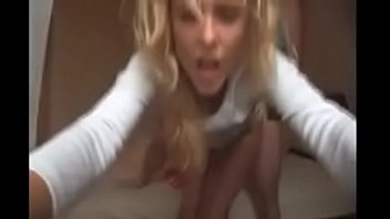 Super cute blonde hottie gets roug