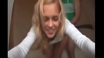 Super cute blonde hottie gets roug