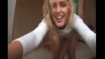 Super cute blonde hottie gets roug