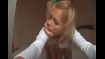 Super cute blonde hottie gets roug