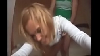 Super cute blonde hottie gets roug