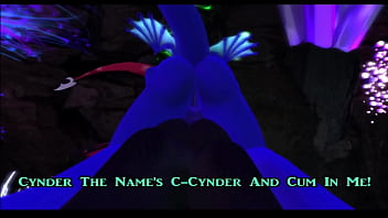 Cynder cheats on spyro with some random dragon in a cave