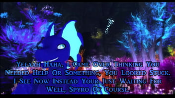 Cynder cheats on spyro with some random dragon in a cave