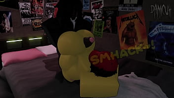 Roblox noob gets blacked