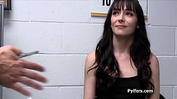 Filming spicy pilfer as she sucks dick in the office