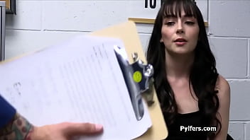 Filming spicy pilfer as she sucks dick in the office