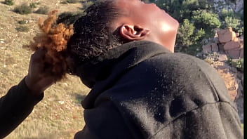 Ebony hiking sex *caught*