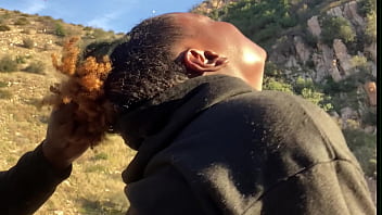 Ebony hiking sex *caught*