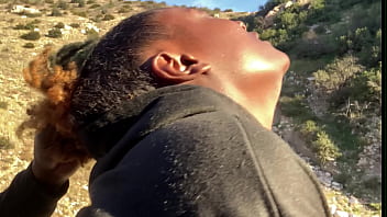 Ebony hiking sex *caught*