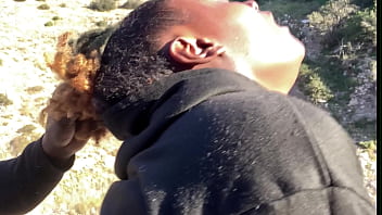 Ebony hiking sex *caught*