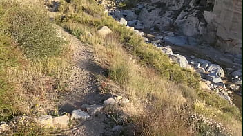 Ebony hiking sex *caught*