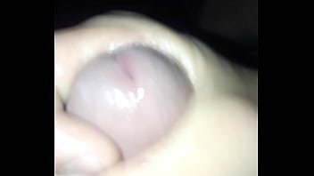 Stroking my rock hard cock