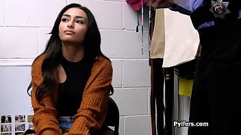 Sucking officers big dick for stealing food