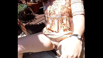 Sunbathing My Big Pussy thumbnail