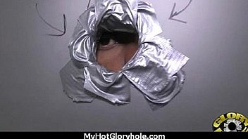 Incredible ebony teen blowjob gloryhole audition 7