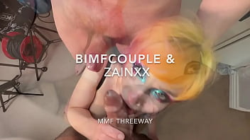 Asian lads 3 sum with pornstar couple