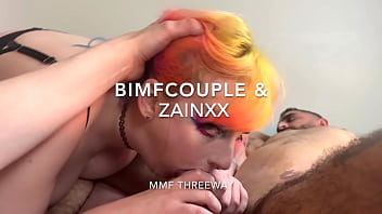 Asian lads 3 sum with pornstar couple