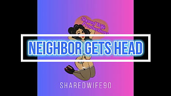 Neighbor gets head