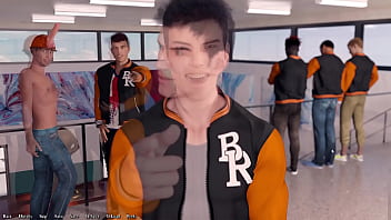 Being a dik #28 two alt college girls counting their money but can't agree on the business plan so they started to kiss passionately with each other