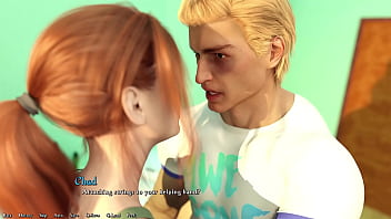 Being a dik #28 two alt college girls counting their money but can't agree on the business plan so they started to kiss passionately with each other