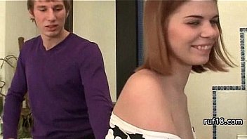 Teen practices bondage